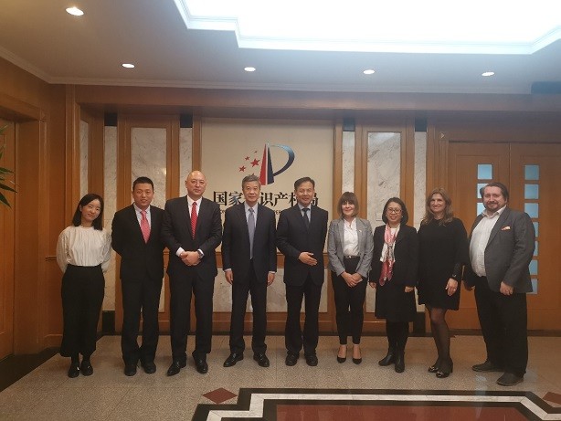 国际许可贸易工作者协会（LESI）拜访国家知识产权局