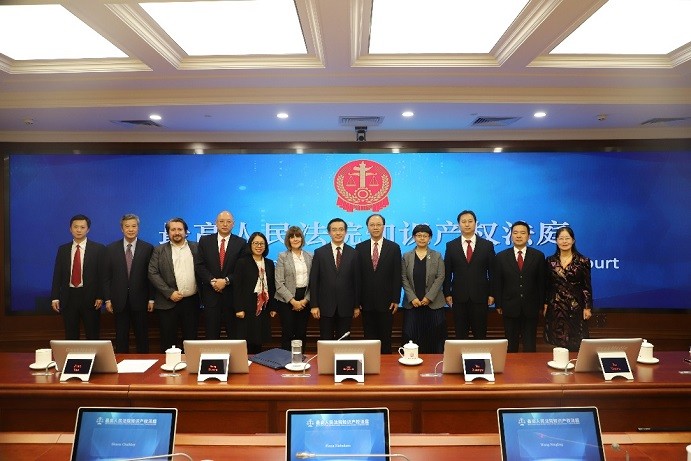 国际许可贸易工作者协会（LESI）拜访最高人民法院知识产权法庭