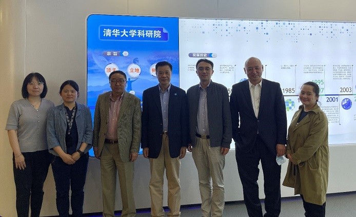 LES中国分会拜访清华大学