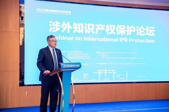 LES中国分会共同主办2022湖北国际技术交流会之“涉外知识产权保护论坛”