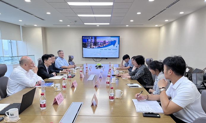 LES中国分会与中国国际投资促进会开展工作交流(图1)