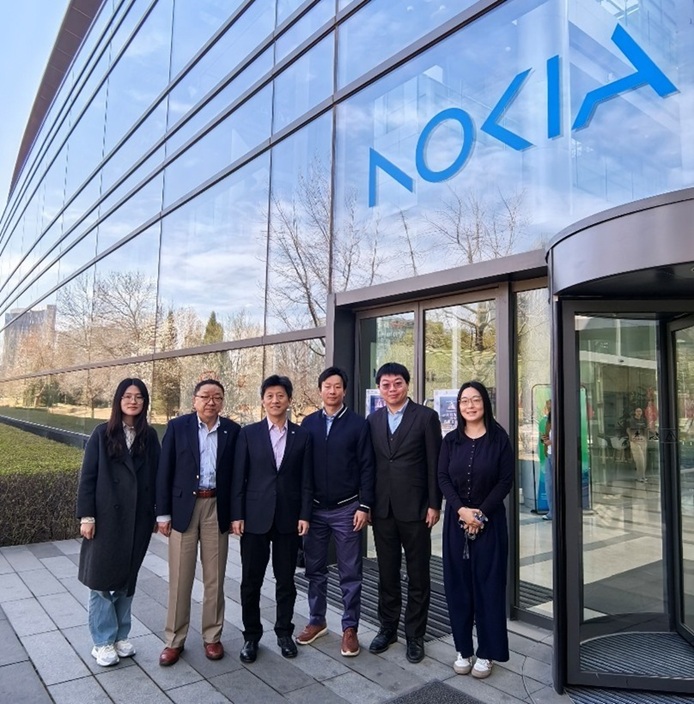 LES中国分会原绍辉会长一行赴诺基亚通信投资（中国）有限公司开展工作交流(图1)